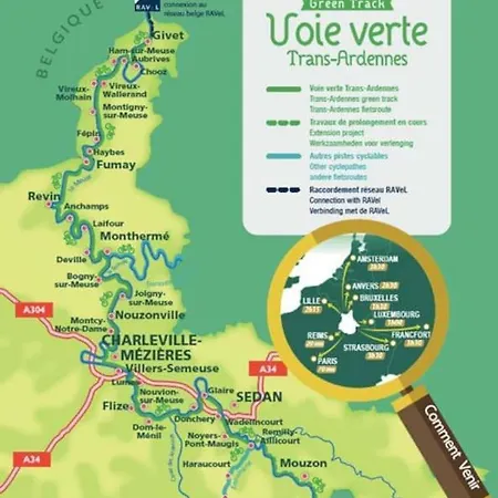 En Bord De Meuse « La jolie Rose » Casa vacanze Haybes